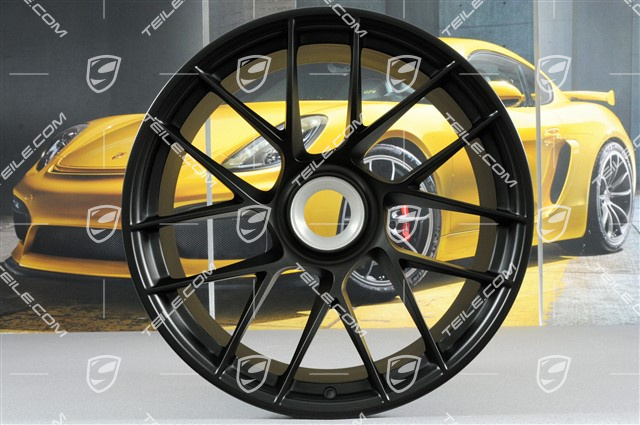 20" Felga Turbo Sport III, centralne mocowanie, 12J x 20 ET63, czarny satynowy półmat