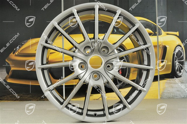 20" felga Panamera Sport, 9,5J x 20 ET65, GT silver metallic