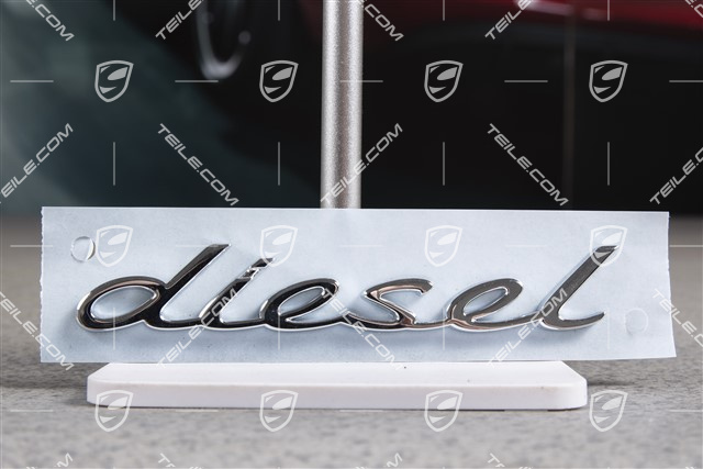 Napis "Diesel", Chrom, boczny / na błotnik, L