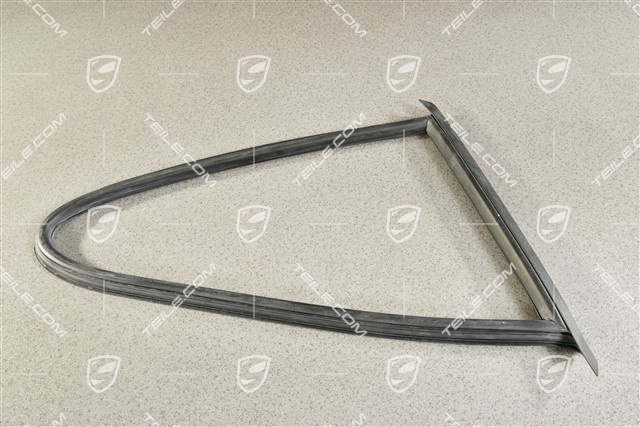 Sealing frame/ gasket for rear quarter glass, L