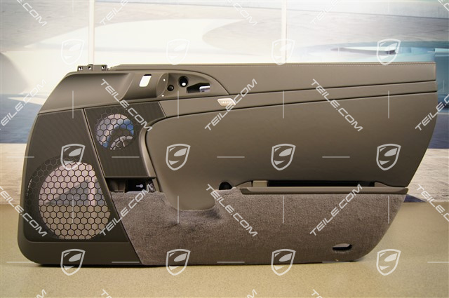 Türverkleidung, Coupé/Targa/Cabrio, ASK Klangpaket, Leder, Steingrau, R