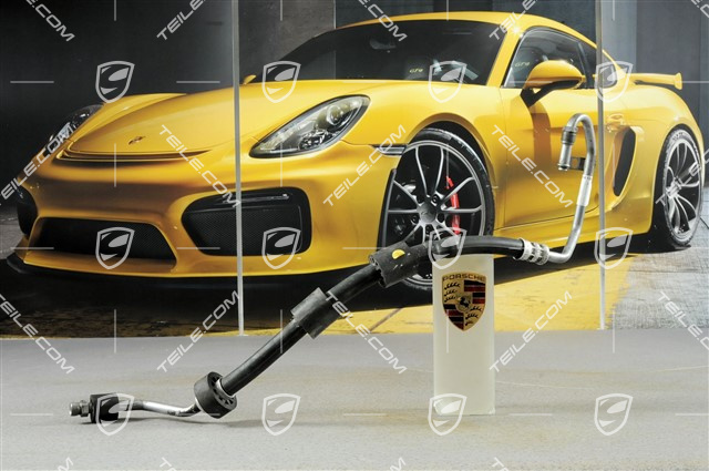 Pressure line, Steering box Pressure line, Steering box