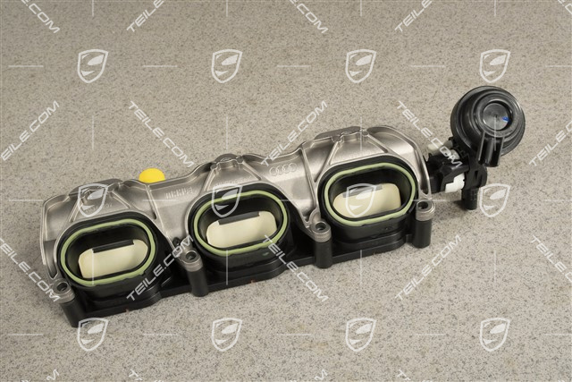 3,0L Hybrid, Intake manifold with fuel rail and vacuum unit, R