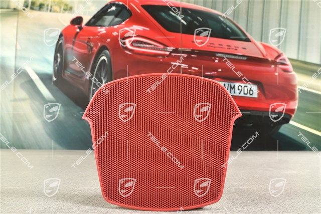 Dashboard / Instrument cluster cover Grille / Grate, Carrera Red