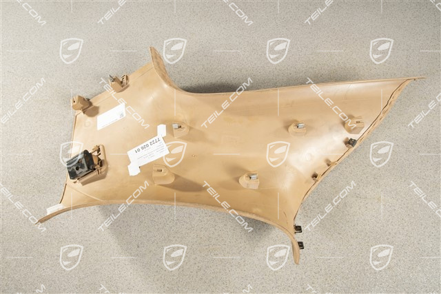 Verkleidung von D-Säule, Alcantara Sandbeige, L