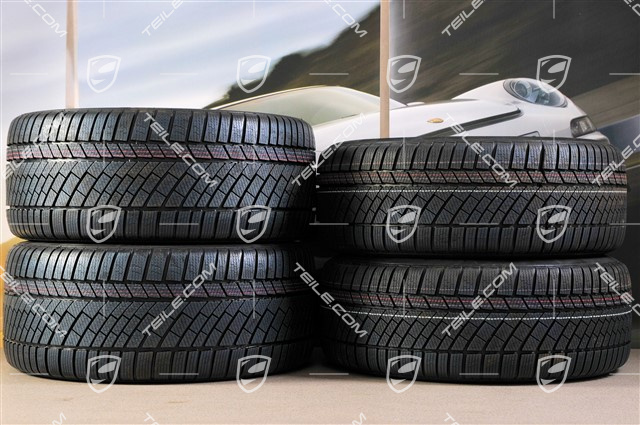 19-inch TURBO winter wheel set, wheels 9J x 19 ET 60 + 10J x 19 ET61 + NEW Continental winter tyres 255/45 R19+285/40 R19