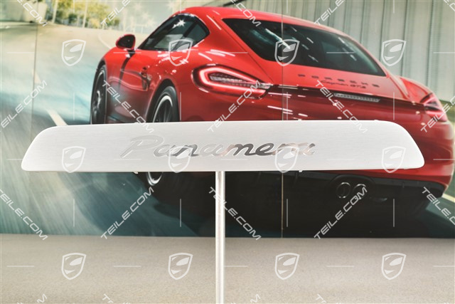 Blende, Einstiegleiste, Vorne, Aluminium-gebürstet, Panamera, L=R