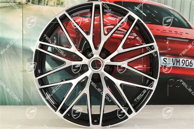 21-inch alloy wheel RS-Spyder Design II, 10J x 21 ET19, black high gloss