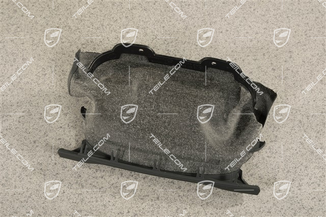Abdeckblende / Instrumentenblende Schwarz