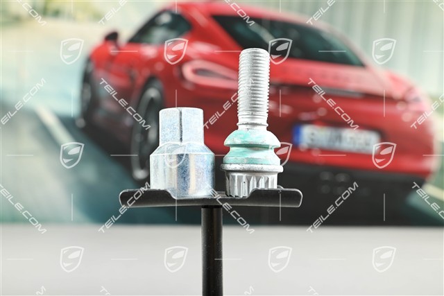Adapter für Diebstahlsicherung Radschraube mit Schraube