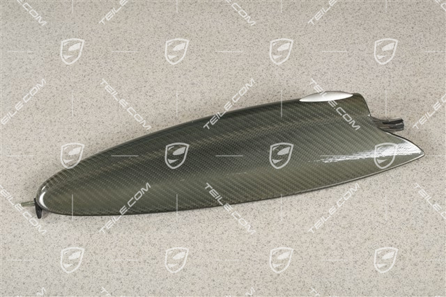 Klapka schowka w drzwi, Carbon, L