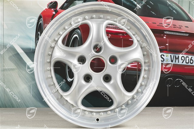 18" Carrera RS Felgensatz, Speedline, 8J x 18 ET52 + 10J x 18 ET65