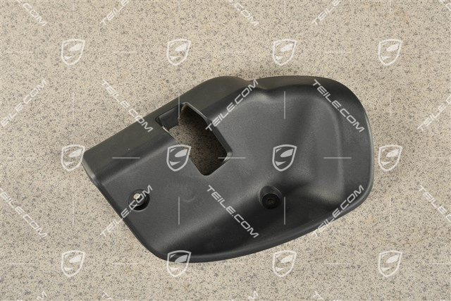 Rear / back seats, lock cover, Black, R