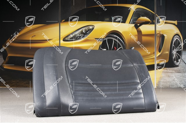 Back seat backrest, Rear, Leatherette, Metropole blue, Convertible, L