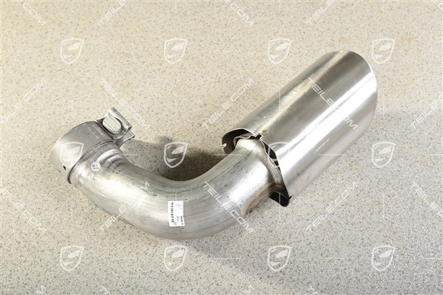 exhaust system tail pipe, inner, Hybrid, L