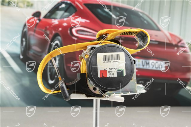 Pas bezpieczeństwa, cabrio, tył, żółty "speed yellow", L