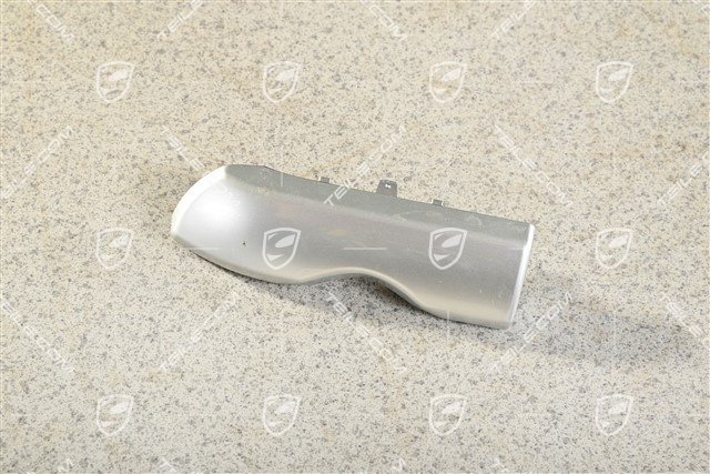 Dashboard trim, Passanger's side, Galvano silver, R