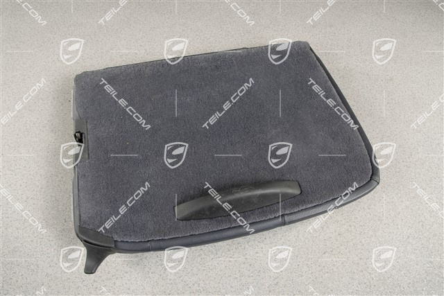 Back seat backrest, Coupe/Targa, Leatherette, Sea blue, R
