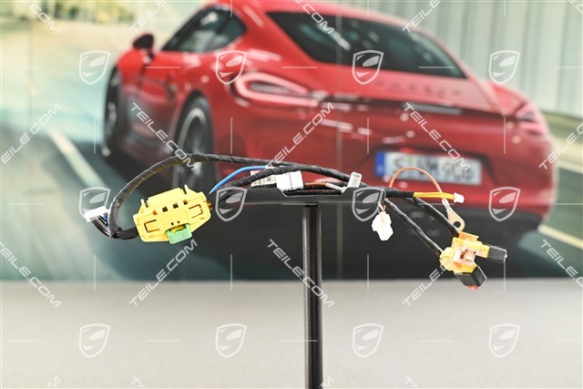 Steering wheel wiring harness