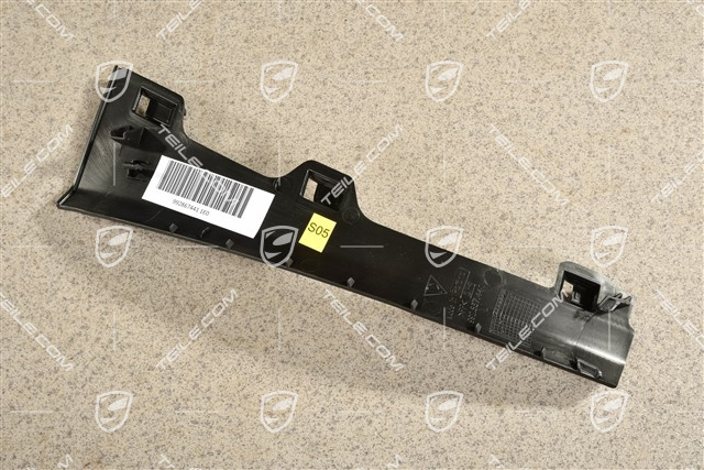 Verkleidung von A-Säule, unten, Schwarz, L