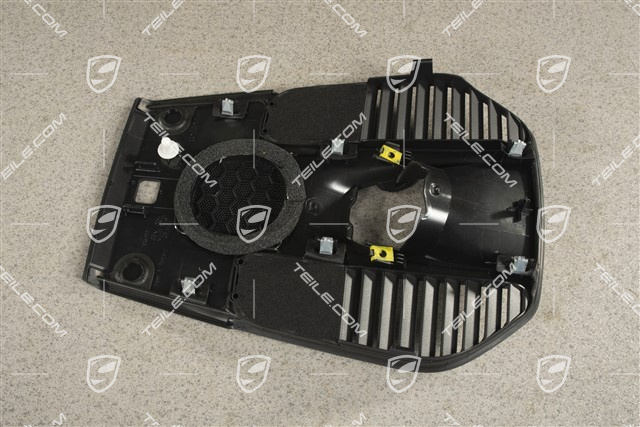 Dashboard trim Sport chrono, centre, Upper, Black