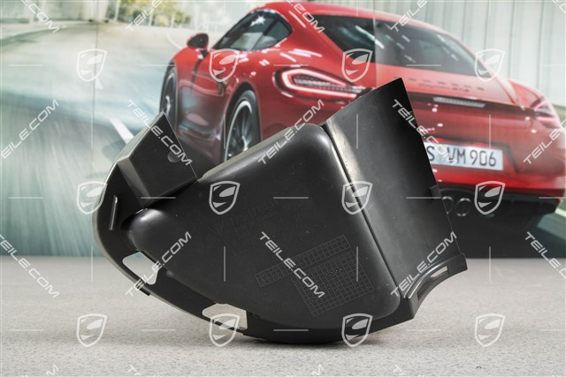 Prowadnica powietrza / 3,6L 4,8L, czarna satyna, R