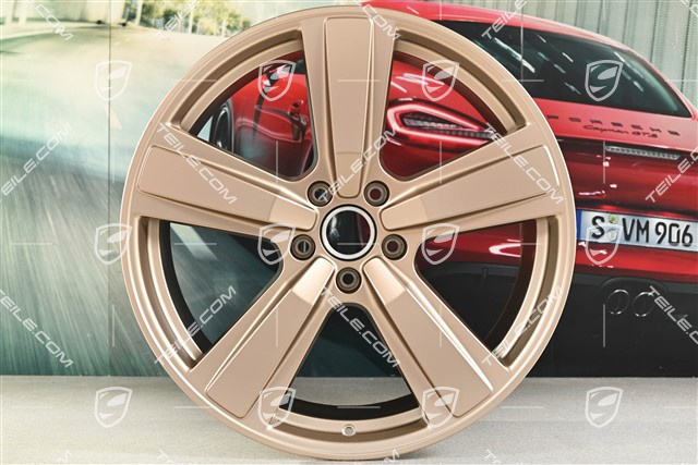 22-inch wheel rim set Cayenne Exclusive Design Sport, 10J x 22 ET48 +11,5J x 22 ET61, neodyme