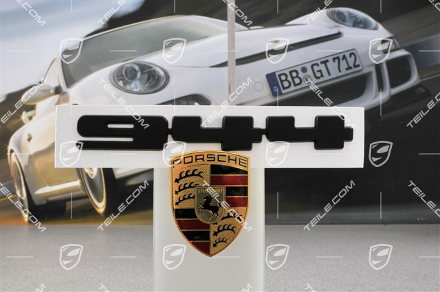 "944" logo, black "944" logo, black
