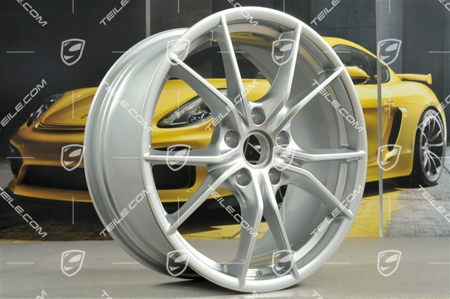 20" Felge Carrera S (IV), 8,5J x 20 ET49, Brilliantchromlack
