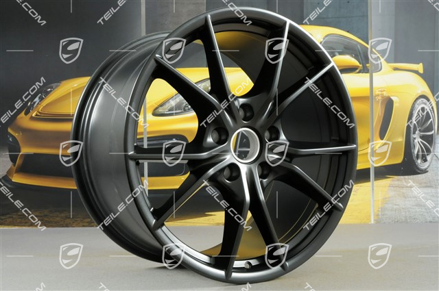 20-inch wheel Carrera S (IV), 11J x 20 ET78, for 991.2 C2/C2S / winter wheels, black satin-mat