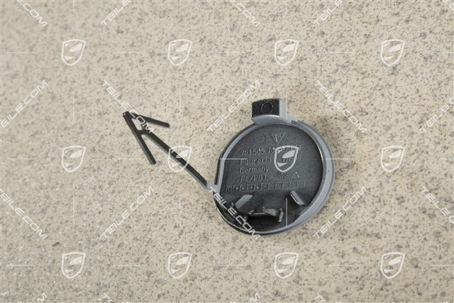 Tow hook hole plug, GTS/Spyder
