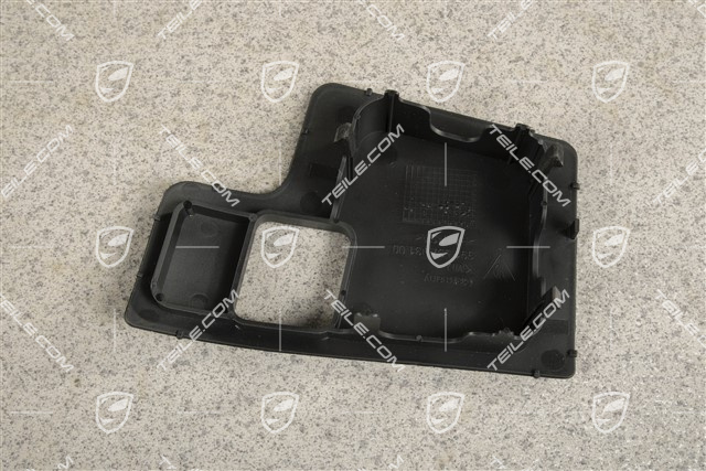 Abdeckung für Türfeststeller, Schwarz, L