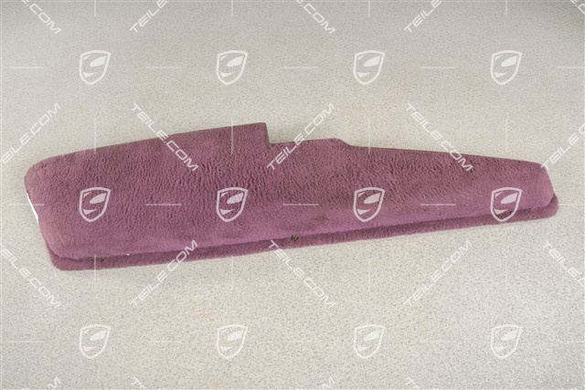 Schowek / kieszeń tapicerki drzwi, dywan / skóropodobny, Magenta, L