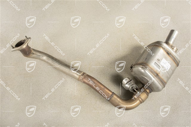 Sport exhaust muffler, R