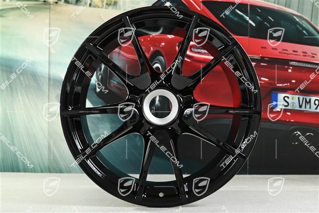 19-inch GT3 RS 4.0 wheel, central locking, 12J x 19 ET48, black