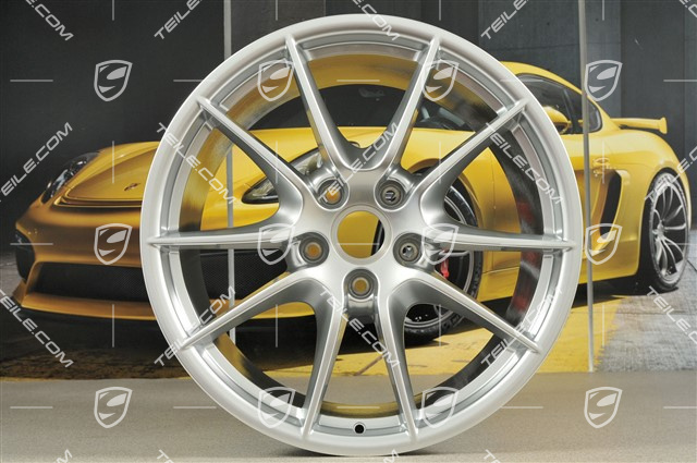 20" Felgensatz Carrera S III, 8,5J x 20 ET51 + 11J x 20 ET52, Brilliantchromlack