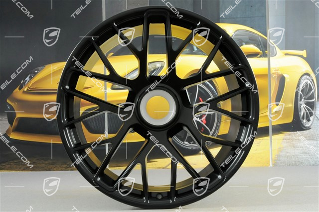 20-inch wheel Turbo S, central locking, 11J x 20 ET59, black satin mat