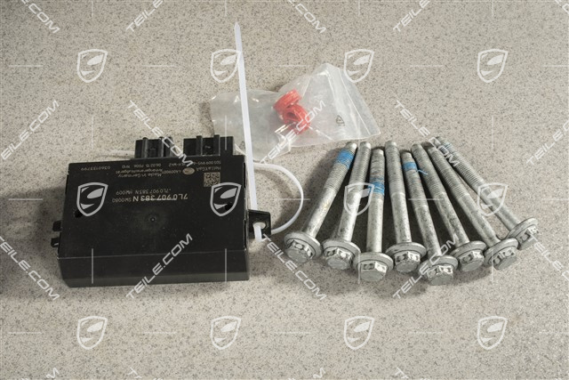Trailer coupling, detachable ball-pin