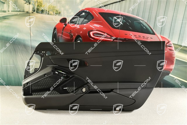 Türverkleidung Kunstleder / slush, Schwarz, Klangpaket Bose, R