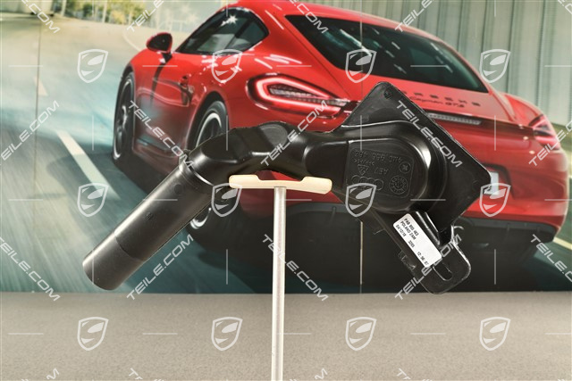 Filler neck for windshield wash system reservoir / tank