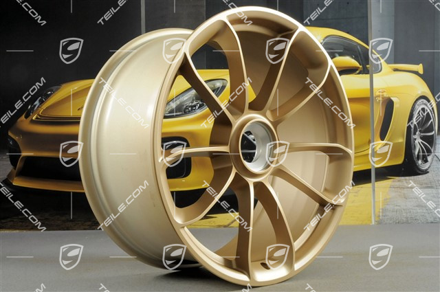 20-inch wheel GT3RS, with GT3RS logo, 9,5J x 20 ET50, Aurum Metallic