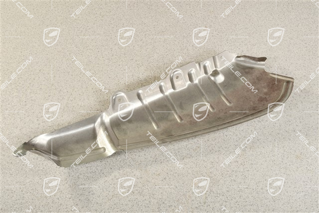 Baffle, front seat, R