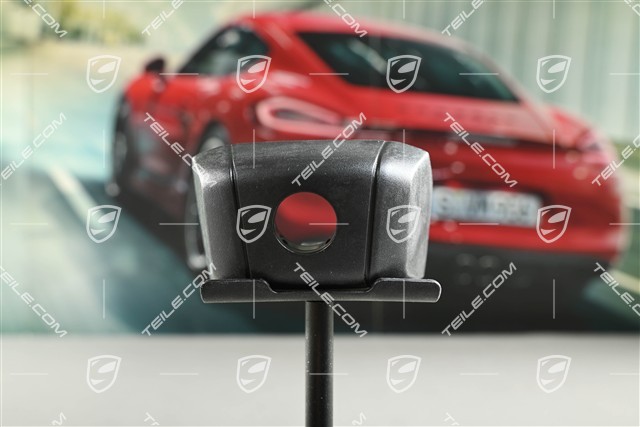 Turbo, Cover  trim / cap for Real Top View camera, front, Matte Black