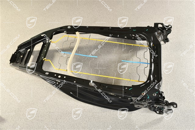 Front seat backrest frame, R