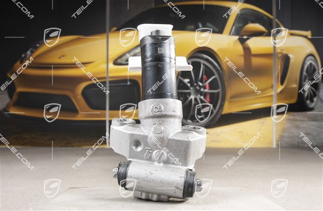 Feststellbremse, stellmotor, hinterachse, R