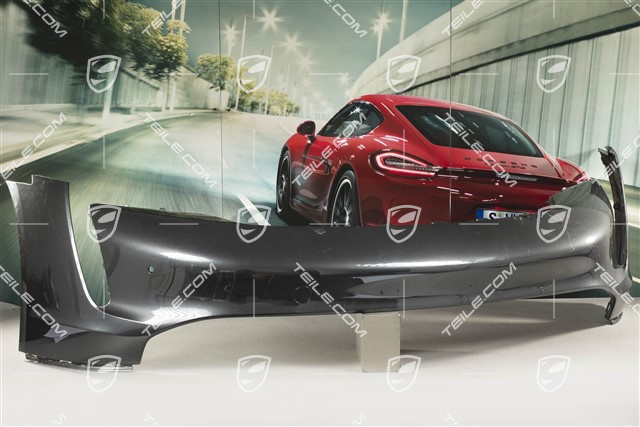 Front bumper, ultrasound parking aid