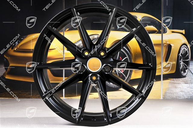 21" Felga Carrera S, 11J x 21 ET66, czarny satynowy mat