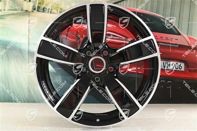 20" Felga Carrera Sport, 8,5J x 20 ET49, czarny wysoki połysk