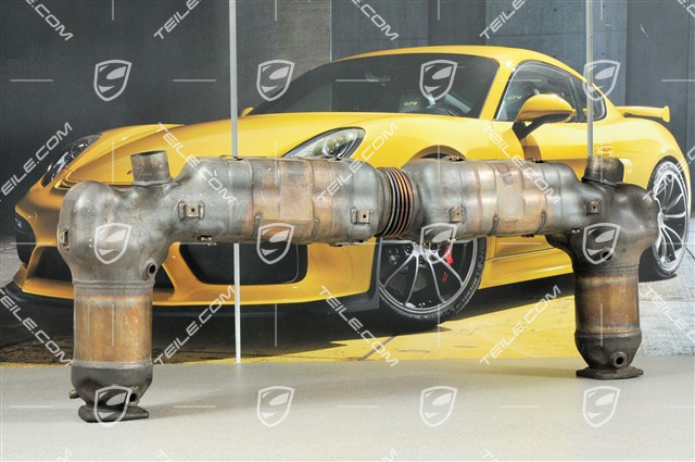 Turbo main silencer