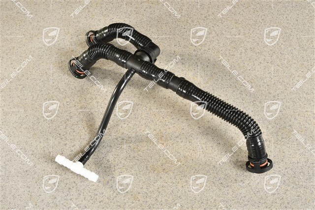 4,8L Turbo / Turbo S, Vent line / breather hose, Oil separator